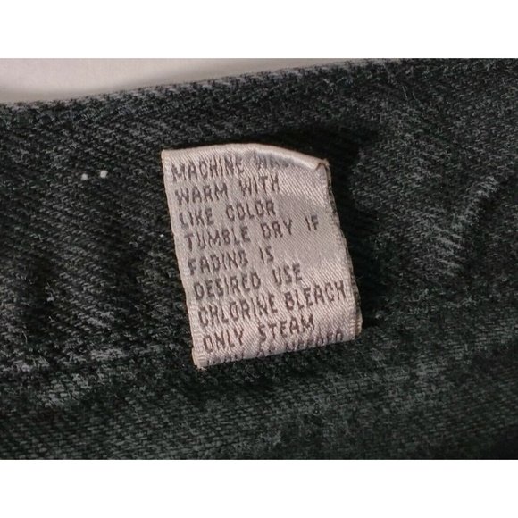Cristina Vintage 80's High Waist Black Mom Jeans Size 7 (24x30) - Picture 5 of 5